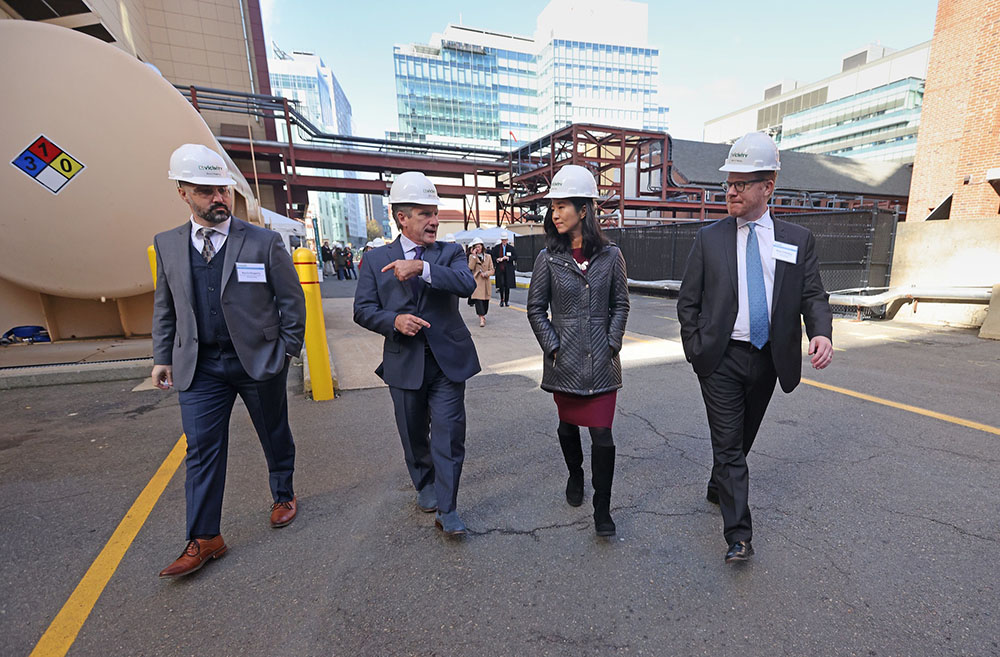 Boston mayor Wu kicks off Vicinity Energy’s electrification plans